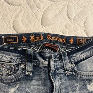 Rock Revival “Rima” Ankle Skinny Jeans
